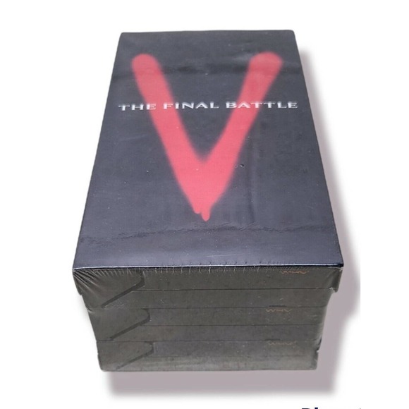 V The Final Battle VHS Movie - 3 Tapes - 1995 Warner Video - New Sealed! - Picture 5 of 5